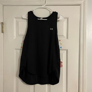 Under armor work out black tank